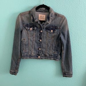 Cropped Denim Jacket
